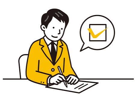 アドバイスを受けるー書類作成ー